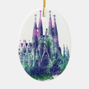 Sagrada Familiaバルセロナ セラミックオーナメント