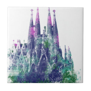 Sagrada Familiaバルセロナ タイル