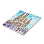 Sagrada Familiaバルセロナ タイル (側面)