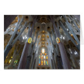 Sagrada Familia。 インテリア (正面横)