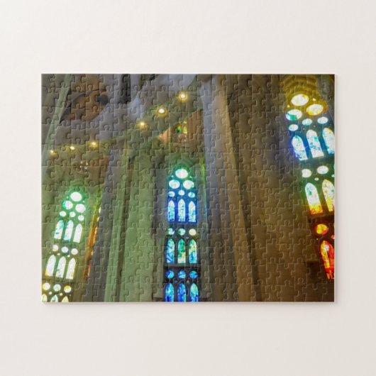 Sagrada Familia。 インテリア ジグソーパズル (横)