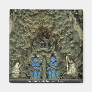 Sagrada Familia、バルセロナ、スペイン マグネット