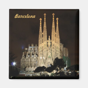 Sagrada Familia、バルセロナ マグネット
