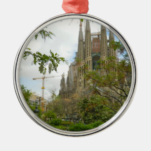 Sagrada Família、バルセロナ メタルオーナメント