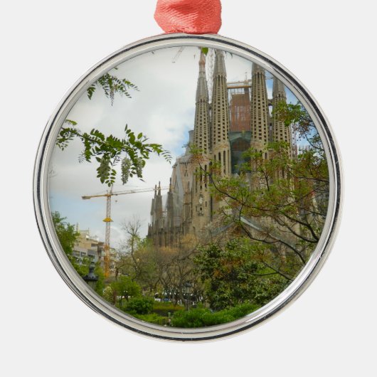 Sagrada Família、バルセロナ メタルオーナメント (正面)