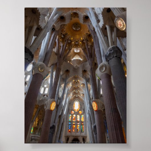 Sagrada Familia ポスター (正面)