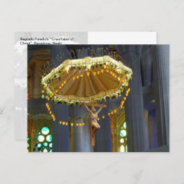 Sagrada Familia Crucifix，バルセロナ，スペイン –  ポストカード