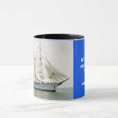 Sagresのポルトガルの高い船のマグ マグカップ (中央)