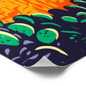 Saguaro国立公園アリゾナプリックリーナサボテン ポスター (角)