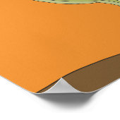 Saguaro Cactusポスターとデジタルダウンロード ポスター (角)