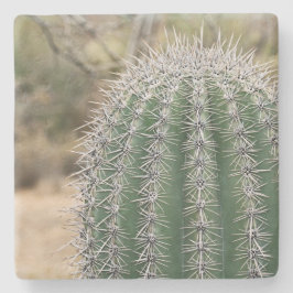 Saguaro Cactus（アリゾナ州）、四角い石コースター ストーンコースター