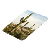 Saguaro Cactus（米国アリゾナ州） マグネット (左側)
