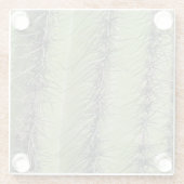 Saguaro Cactus Needes写真南西自然 ガラスコースター (裏面)