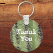Saguaro Cactus Photo Cacti Needle Thank You キーホルダー (正面)