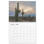 Saguaro National Park Landscape カレンダー (2月 2026)