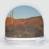 Saguaro Sunset I Arizona Desert Landscape (裏面)