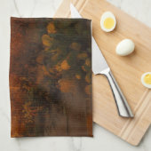 Saguaro Sunset I Arizona Desert Landscape キッチンタオル (四つ折り)