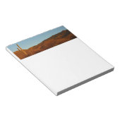 Saguaro Sunset I Arizona Desert Landscape ノートパッド (アングル)