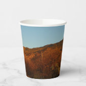 Saguaro Sunset I Arizona Desert Landscape 紙コップ (左)