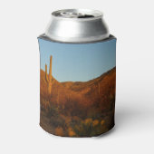 Saguaro Sunset I Arizona Desert Landscape 缶クーラー (缶裏面)