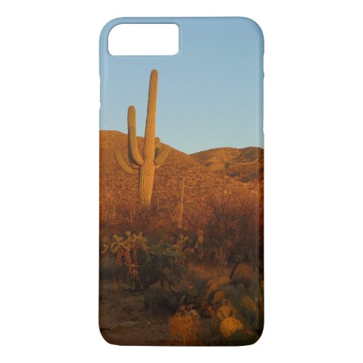 Saguaro Sunset I Arizona Desert Landscape Case-Mate iPhoneケース (裏面)