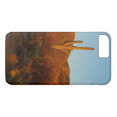 Saguaro Sunset I Arizona Desert Landscape Case-Mate iPhoneケース (裏面(横))