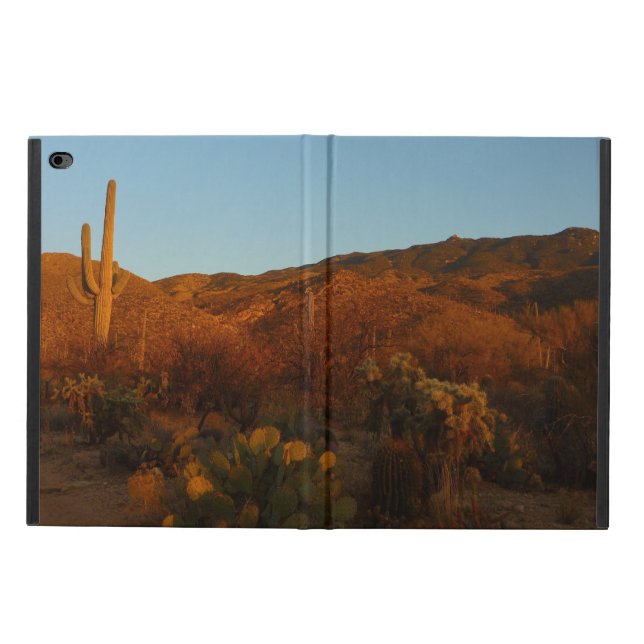 Saguaro Sunset I Arizona Desert Landscape Powis iPad Air 2 ケース (外側)