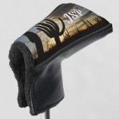 Saguaro Sunset IIアリゾナ砂漠の風景 ゴルフヘッドカバー (3/4 正面)