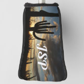 Saguaro Sunset IIアリゾナ砂漠の風景 ゴルフヘッドカバー (回転90)