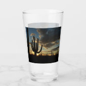 Saguaro Sunset IIアリゾナ砂漠の風景 タンブラーグラス (裏面)
