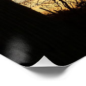 Saguaro Sunset IIアリゾナ砂漠の風景 ポスター (コーナー)