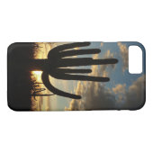 Saguaro Sunset IIアリゾナ砂漠の風景 Case-Mate iPhoneケース (裏面(横))