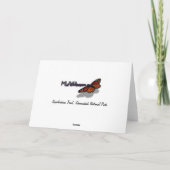 Saguaro Sunset II Arizona Desert Landscape サンキューカード (裏面)