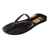 Saguaro Sunset IIIアリゾナ砂漠の風景 ビーチサンダル (アングル)