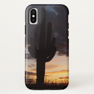 Saguaro Sunset IIIアリゾナ砂漠の風景 iPhone XSケース