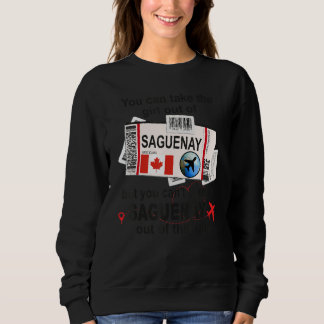 Saguenayの娘 Saguenay搭乗券 Saguenay スウェットシャツ