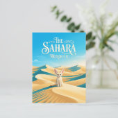 Sahara Desert Morocco ポストカード (スタンド正面)