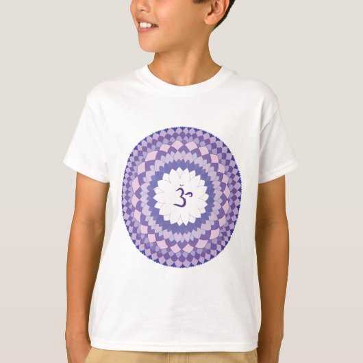 Sahasrara chakra mandala tシャツ (正面)
