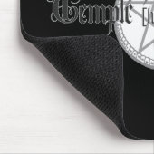 Sahjazaのロゴの黒のmousepad マウスパッド (コーナー)