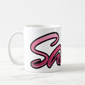 Sahra faded pink Tasse Teetasse Kaffeetasse コーヒーマグカップ (左)