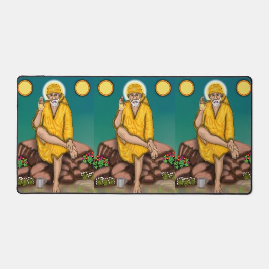 Sai Baba Desk Mat デスクマット (正面)