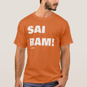 SAI RAM! By ATMA VIDYA Tシャツ (正面)