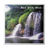 SAI YOK NOIのzTH025滝，タイ， タイル (正面)