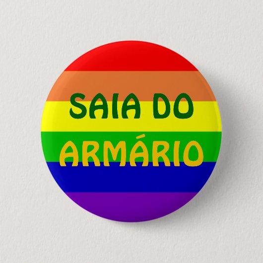 SAIA DO ARMÁRIO 缶バッジ (正面)
