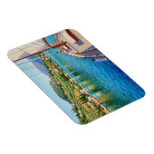 Saiboat in Corfu Greece Travel マグネット (右側)