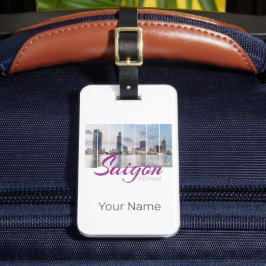 Saigon (Ho-Chi-Minh-Stadt) HCMC Vietnam Souvenir ラゲッジタグ