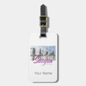 Saigon (Ho-Chi-Minh-Stadt) HCMC Vietnam Souvenir ラゲッジタグ (正面縦)