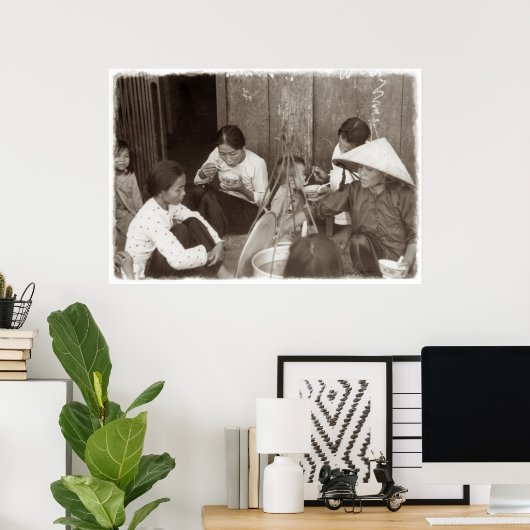 Saigon Vietnam 1968  A ポスター (ホームオフィス)