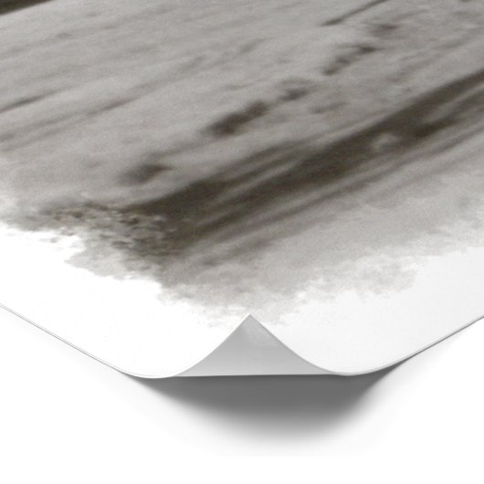 Saigon Vietnam 1968 B Print ポスター (角)