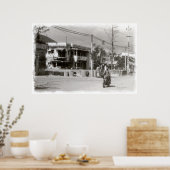 Saigon Vietnam 1968 B Print ポスター (キッチン)